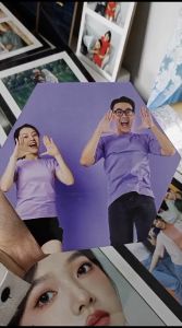 Isi 7Pcs Cetak Foto Hexagonal 20x17cm Bingkai Kayu MDF Hiasan Dinding Dekorasi Rumah Ruang Tamu Dapur Kamar Tidur.