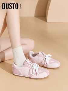 DUSTO | Pink Womens Shoes for Sports Style Flat