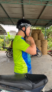 Nón bảo hiểm nửa đầu Royal M389 tem Dragon boy - Mũ bảo hiểm nửa đầu chính hãng