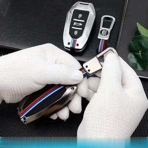 Bao Da Ốp Bảo Vệ Chìa Khóa Điều Khiển Từ Xa Phản Quang Phù Hơp Xe Peugeot 3008 5008 2008