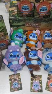 TOPTOY | High Quality Stitch Wild Animal Series Blind Box Cute Plush Doll Mystery Box Bag Pendant Birthday Christmas Gift for Girlfriend