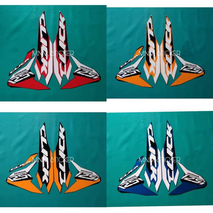 HONDA CLICK 125i DECALS/STICKER Lazada PH