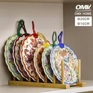 OMK Bohemian style placemat plate mat dining table ceramic Placemats & Coasters