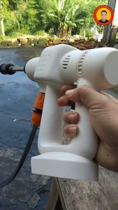 REAIM Mesin Cuci Mobil Jet Cleaner 100Bar Portable Nirkabel Mesin Cuci Mobil Motor Tekanan Tinggi Baterai 48VF 800W Praktis Efisien