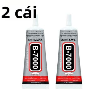 LOOLIFL | Keo Lỏng B7000 Trong Suốt Đầu Kim Chính Xác Dùng Cho Trang Sức Đá Thủ Công Mỹ Nghệ Và Sửa Chữa Điện Thoại - 50ml Chất Kết Dính Gốc Cao Su