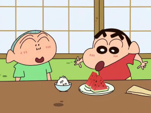 Kayou | DIY Oil Painting Kit Crayon Shin Chan Anime Character Paint by Numbers Canvas Wall Art for Home Gift