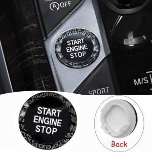 Car Engine Start Stop Switch Lgnition Button Trim Fit For BMW 3 8 Series G20 G21 G28 G14 G16 X5 G05 X7 G07 Z4 G29 2019-2021