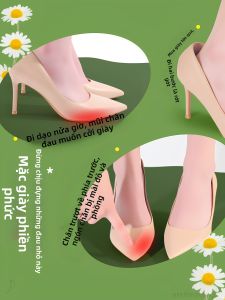 ZHIHAOEN | Pain-relief Forefoot Soft Half-size Insole Sweating-proof Non-slip