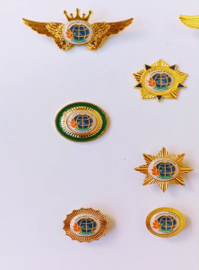 Pin Bros Lencana Kuningan Emas Kementerian ATR/BPN (Peniti atau Magnet)