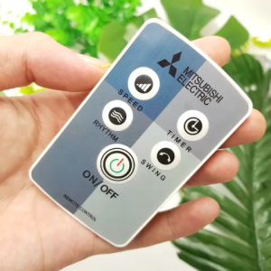 Remote Điều Khiển Quạt Mitsubishi Đứng LV16