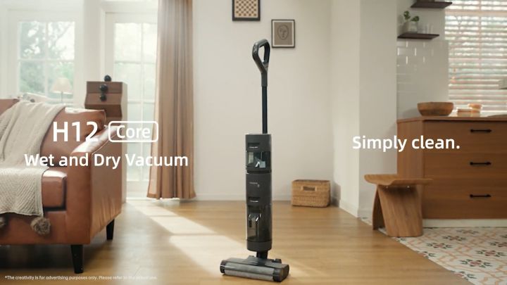 DREAME H12 Pro Wet Dry Vacuum Cleaner Wireless with Edge Cleaning