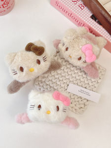 Durable Plush Hair Claw Womens Autumn Winter High-End Feeling Hair Accessories Back of Head Female Model New 2024