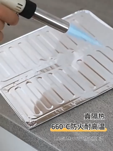 Anti-splash insulation plate aluminum foil oil-proof plate resistant to high temperature