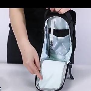 Magnetic Gym Bag Large Capacity Magnetic Carrier Bag With Phone Pocket Portable Gym Water Bottle Pouch Gym Accessories Organizer