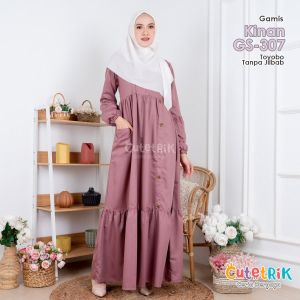 Gamis Anak dan Remaja Gamis Kinan Hasya ArisaHalla by Cutetrik