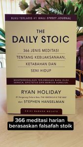 The Daily Stoic: 366 Jenis Meditasi Tentang Kebijaksanaan Ketabahan Dan Seni Hidup (Edisi Bahasa Melayu)