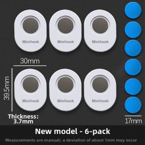 HUADEMA | No-Drill Magnetic Hooks