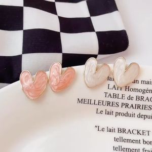 S925 Silver needle French retro love new trendy earrings female niche design high-end summer temperament earrings