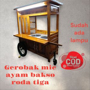 gerobak mie ayam bakso