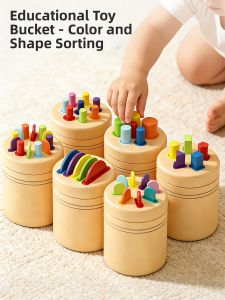 FENFA | Montessori Educational Intelligence Toys Color Recognition Sorter