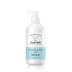 Goat milk niacinamide shower gel deep cleans cuticle melanin moisturizing whitening tender skin shower gel