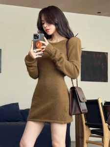 ZHILU | Slimming and Stylish Backless Knit Dress