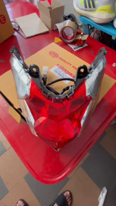 ไฟเบรค ไฟท้าย click125i ชุด Honda CLICK125i ปี 2015-2017 มีขั้วไฟเเละหลอดไฟ งาน HMA