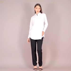 Parayu - Kemeja Putih Wanita Basic Formal Untuk Jas Blazer Kantoran