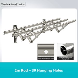 Hotata | Outdoor Telescopic Foldable Clothes Drying Rack