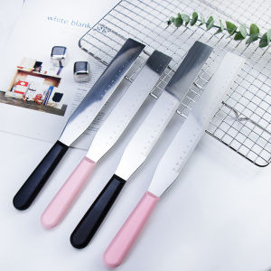 Angled Measuring Icing Knife Stainless Steel