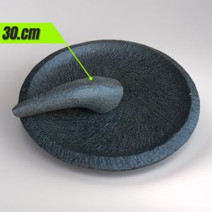 cobek pahatan batu asli free ulekan termurah tangan pertama langsung pabrik