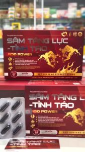 Viên uống Sâm Tăng Lực Tỉnh Táo giảm mệt mỏi Ngày dùng 1 viên Hộp 30 viên