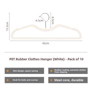 Antislip Ultra-thin Neck-retractable Hangers