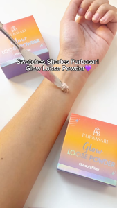 PURBASARI Bedak Tabur Glow Loose Powder Face Powder Purbasari