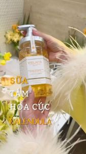 Sữa Tắm Hoa Cúc Weilaiya Phiên Bản Mới Hương Nước Hoa Cao Cấp Làm Sạch Sâu Sáng Da chai 450ml