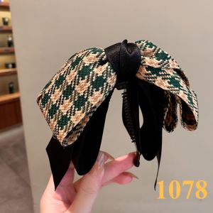 (Ready Stock 现货) Japan Korean Style Temperament Plaid Bowknot Banana Clip Horsetail Twist Clip 日韩系气质格子蝴蝶结香蕉夹马尾扭夹