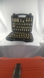 Bộ 81 Công Cụ Kiểm Tra Rò Rỉ Hệ Thống Điều Hòa Ô Tô Xe Tải Máy Xúc Dành Cho Sửa Chữa Máy Nén & Lạnh