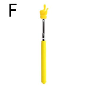 Colorful Telescopic Teachers Pointer Stick Extendable Classroom Pointer & Finger Pointer Stick For Effective Coach Presentation