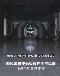 Mini Fan DS1013 New Portable 100 High Speed Type-C 3000Mah Mini Turbo Cooling Hand Held Small Portable Hand Mini Fan Rechargeable