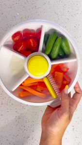 GoBe Kids Large Snack Spinner - snack putar - kotak makan / bekal makan