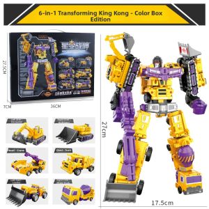 YUEXING ANIMATION | Transformational Combined Construction Deformation Robot For Children