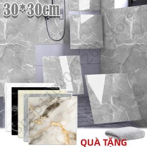 10-50 Con PVC Đá Cẩm Thạch Dán Tường Tự Dán Dày Chống Thấm Nước Sàn Miếng Dán Kính Cường Lực Cho Phòng Tắm Nhà Bếp Hiện Đại Trang Trí Nhà