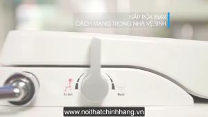 Nắp Bàn Cầu Phun Rửa Cơ Thông Minh - Không Dùng Điện Inax CW-S15VN - Hàng chính hãng Bảo Hành 12 Tháng