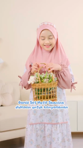 Babyjab Jilbab Kakak Gamis Anak Gamis Set Shanina Baby - Remaja