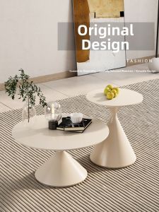 OUQI | Luxury Simple Modern Round Coffee Table