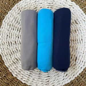 Arista Baby 3pcs Bedong Baby Newborn Bedong Untuk Bayi Batu Lahir Jumbo 11x90