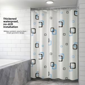 TEKANAI | Waterproof Mildew-resistant Bath Curtain