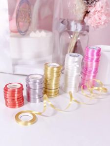 10m Gift Packaging Ribbon Party Decoration Ribbon DIY Ribbon Balloon String Curly Ribbon