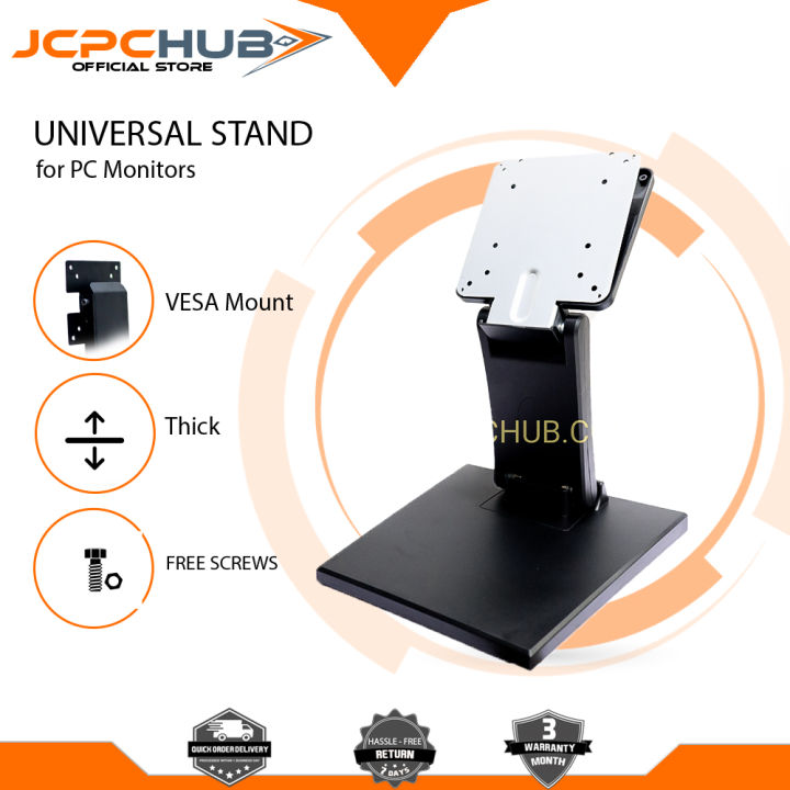 Universal Monitor VESA Mount Stand LCD LED Display Base Universal 14-27 inch Bracket Telescopic Wall Bracket NO SCREW