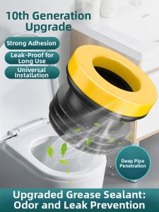 Odor Leakage Prevention Toilet Flange  Integrated